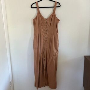 Universal Thread Tan Jumpsuit